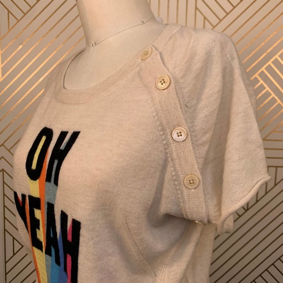 Zadig & Voltaire Hexago Oh Yeah Cashmere Sweater - Picture 7 of 12